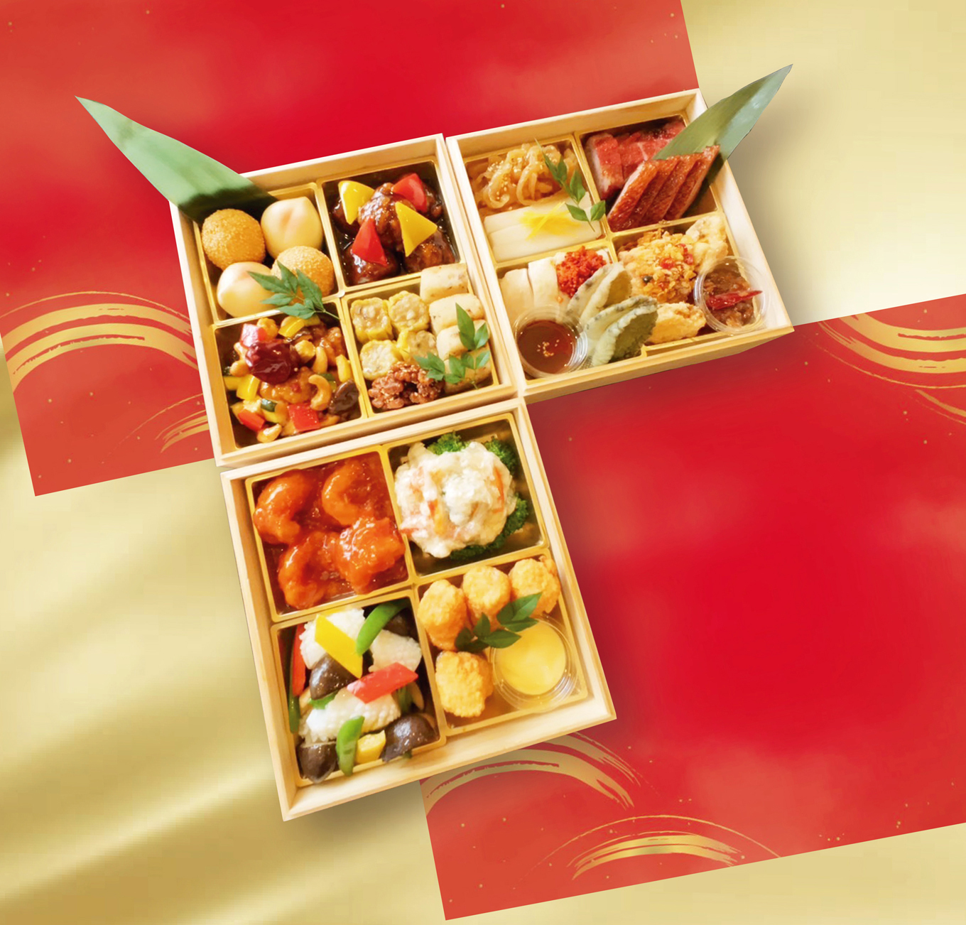 火龍園中華三段おせち 予約受付中